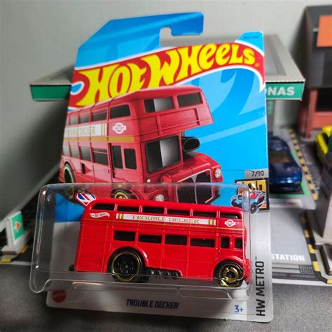 Hot Wheels Hw Metro Trouble Decker Shopee Malaysia