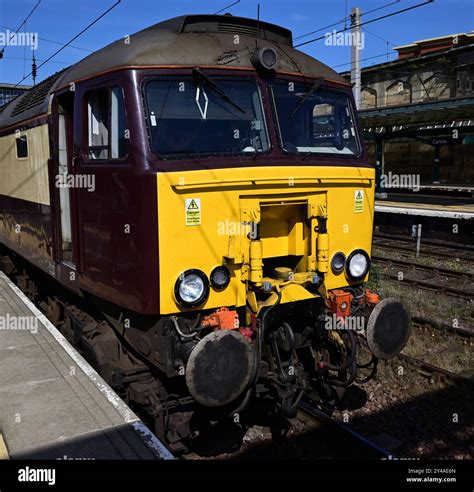 West Coast Railways Class 57 3 Diesel No 57313 Scarborough Castle At Carlisle Citadel Station