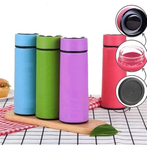 TERMOS Drinking Bottle Thermos Glass Thermos 450ml Plain Drinking Water