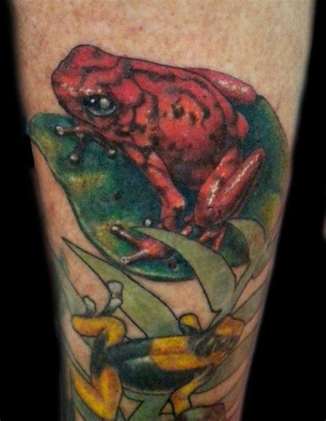 Poison Dart Frogs By Shane Baker Tattoos