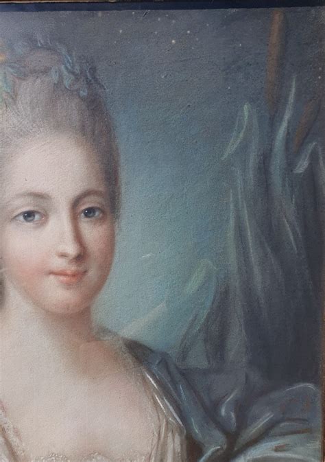 Proantic Tr S Beau Portrait De Comtesse D Poque Louis Xvi Marquise