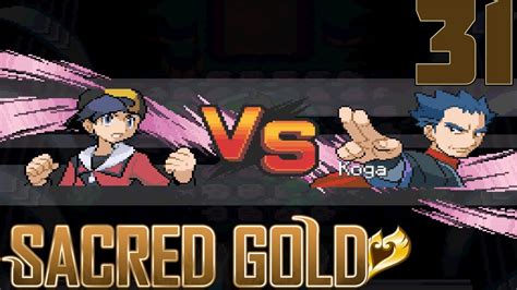 Pokemon Sacred Gold Walkthrough Part 31 VS Elite Four Koga YouTube