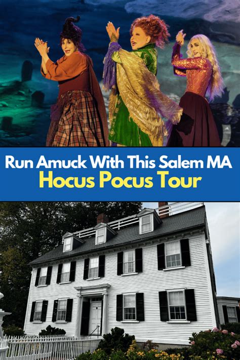 Run Amuck With This Salem MA Hocus Pocus Tour