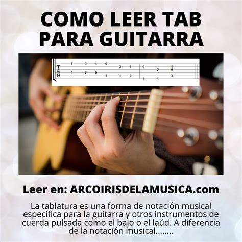 Que Es La Tablatura TAB De Guitarra Y Como Leerla