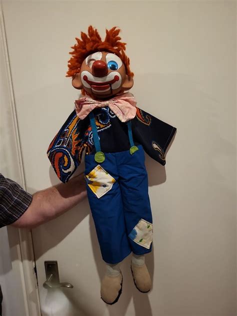 Vintage Ventriloquist Dummy Clown From 1970s Ebay In 2022