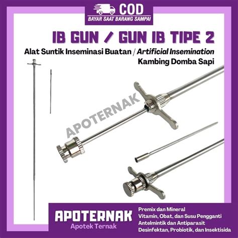 Jual Ib Gun Sapi Tipe Gun Ib Sapi Alat Suntik Inseminasi Buatan