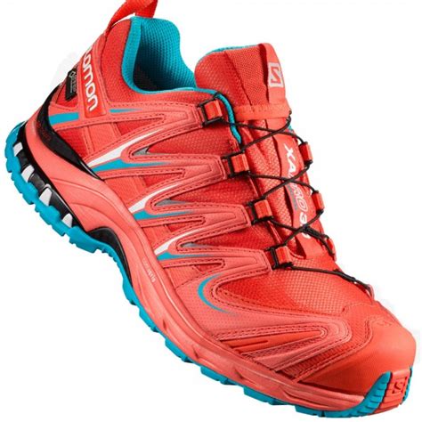 Salomon Xa Pro 3d Gtx W Damen Laufschuhe Lava Orangeblue Jay Fun