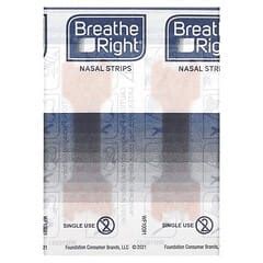 Breathe Right Nasal Strips Original Small Medium Tan Strips