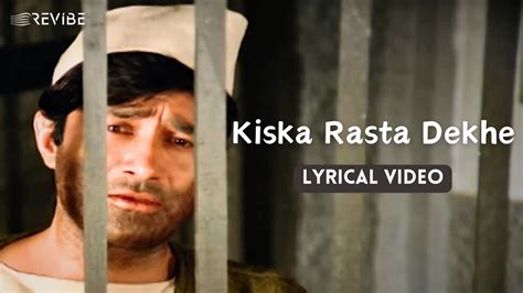 Kiska Rasta Dekhe Official Lyric Video Kishore Kumar Dev Anand