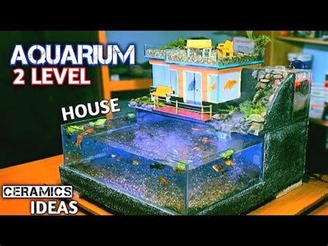 Aquarium Decoration Ideas At Home / Turning Ceramics Into Multi-storey Waterfall Aquarium ...