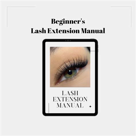 Lash Extension Training Guide Etsy