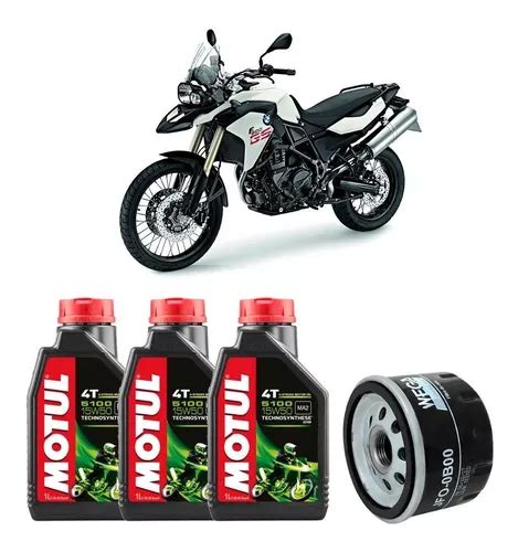 Kit Troca De Leo Motul W T Bmw F Gs