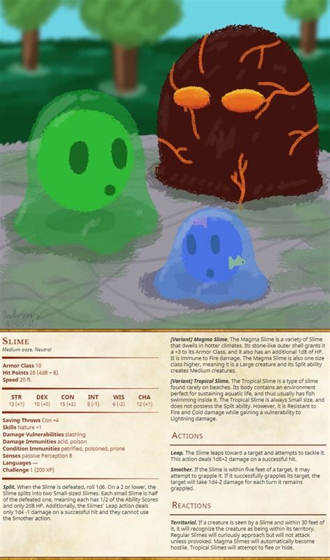 Mushrooms Moss And Monsters Forest Mushroom Creatures For D D 5e Artofit