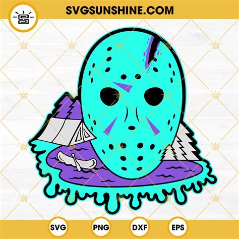 Friday The 13th Svg Jason Voorhees Svg Camp Crystal Lake Svg