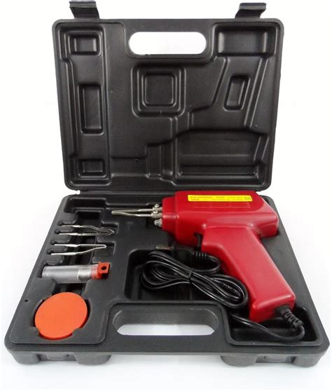 New 5pc 100w Soldering Gun Kit W Case Iron Solder Professional Style Sodering Amazon Ca Tools