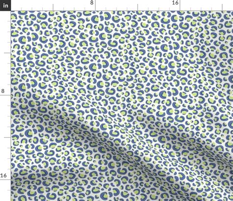 Bright Animal Print Leopard Print Fabric Spoonflower