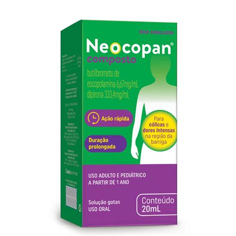 Neocopan Composto Mg Gts Ml Neo Quimica Neocopan Composto