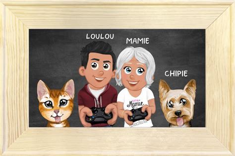 Top Cadre Personnalis Famille Dessin Most Correct Answers