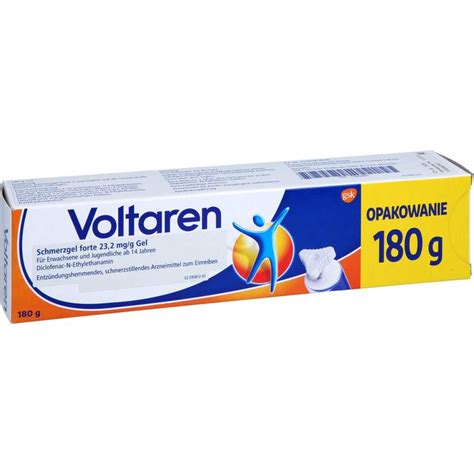 VOLTAREN Schmerzgel Forte 23 2 Mg G 180 G Arzneiprivat