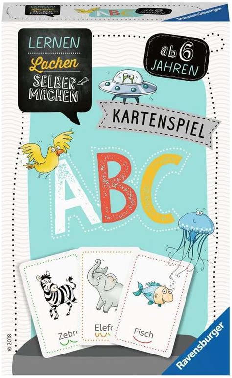 Ravensburger Lernen Lachen Selbermachen Abc Kinderspiel Ab