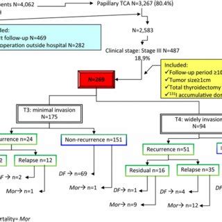 Survival rates of patients with papillary thyroid cancer in ...