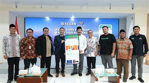 Baznas Dan Aplikasi Kesan Jalin Kerja Sama Berupa Fitur Layanan Zakat