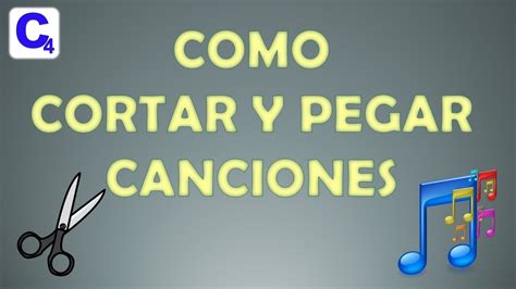 Como Cortar Y Pegar Canciones Audio Mp F Cil Youtube