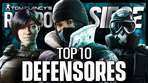 TOP 10 DEFENSORES De RAINBOW SIX SIEGE Caramelo Rainbow Six Siege