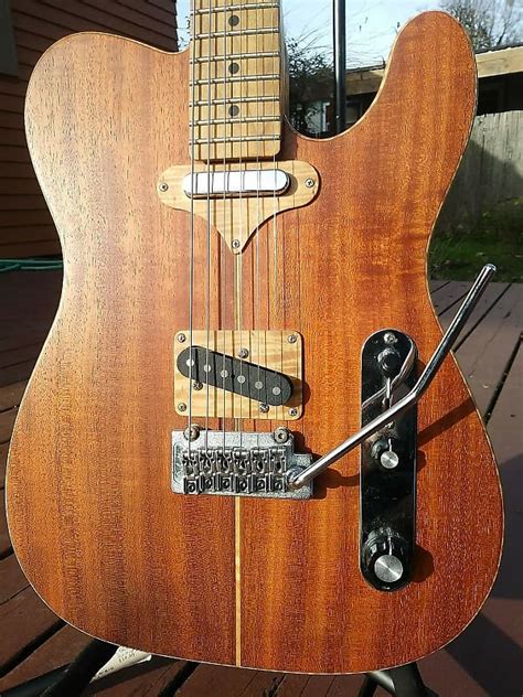 Atillawarmoth Telecaster Mahogany Roasted Maple Neck Reverb