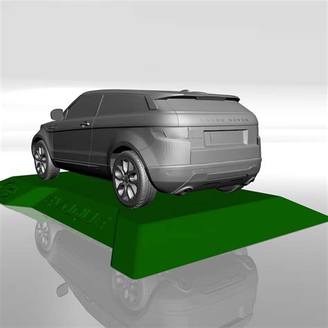 Range Rover Evoque 3d Model 3d Printing Files Range Rover Etsy