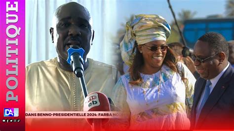 Lhommage de Farba Ngom au couple présidentiel Macky Sall ne ma