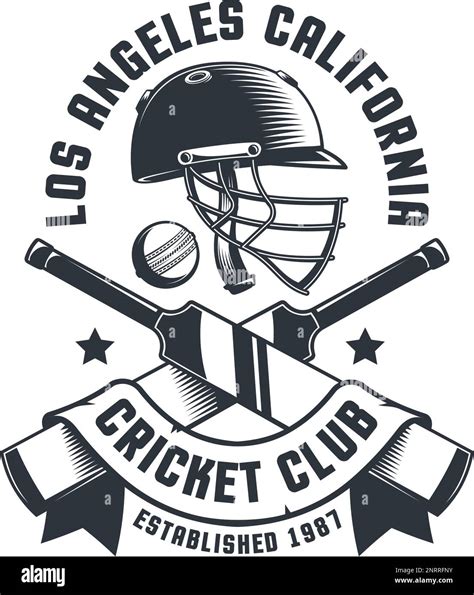 Cricket logo Banque d images détourées Page 2 Alamy