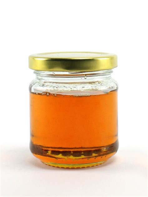 Honey Jar Clear Glass Honey Jars