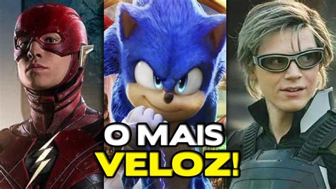 Quem O Mais R Pido Dos Cinemas Flash Vs Sonic Vs Merc Rio Youtube