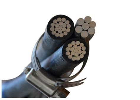 Kv Aerial Acsr Conductors Aerial Bundled Cable Steel Core Aluminium