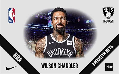 Wilson Chandler Grunge Art Brooklyn Nets Nba Basketball Usa