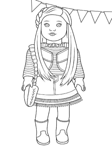 Felicity American Girl Doll Pages Coloring Pages