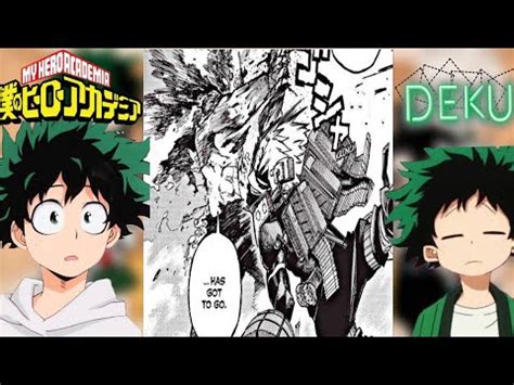 Class A Pro Heroes React To Deku Manga Spoiler Mha Bnha React To