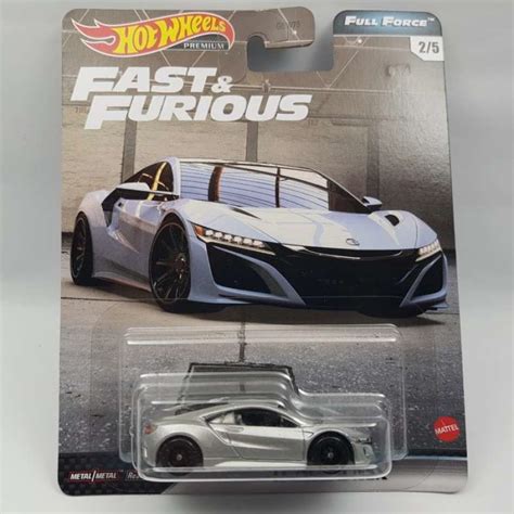 Promo Hot Wheels Fast Furious Full Force Acura NSX Minor Crack Bubble Diskon Di
