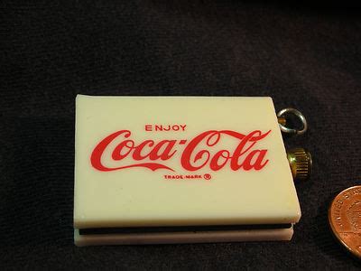 Vintage Enjoy Coca Cola Permanent Match Red On White Looks Unused