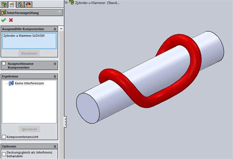 Tangentiale Zylinder Austragung Um Einen Zylinder Ds Solidworks