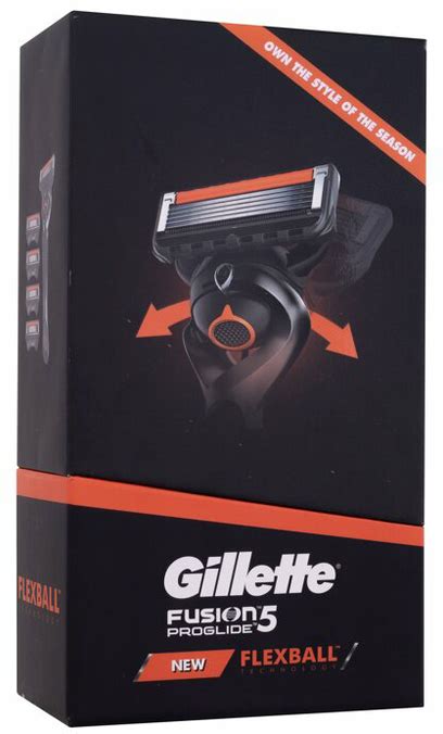 Gillette Fusion Proglide Flexball Razor Modelis Flexball Ema Kaina