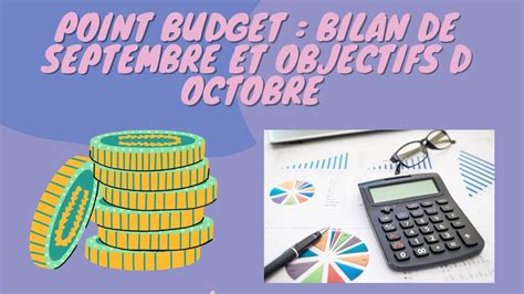 BUDGET ENVELOPPES VIRTUELLES Bilan Du Mois De Septembre Et Objectifs