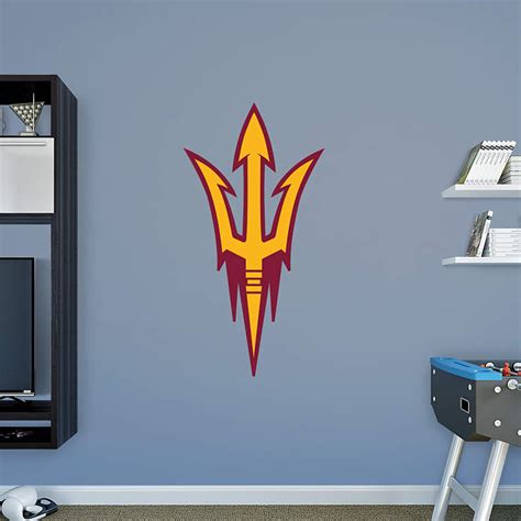 Arizona State Sun Devils Pitchfork Logo Wall Decal Shop Fathead® For