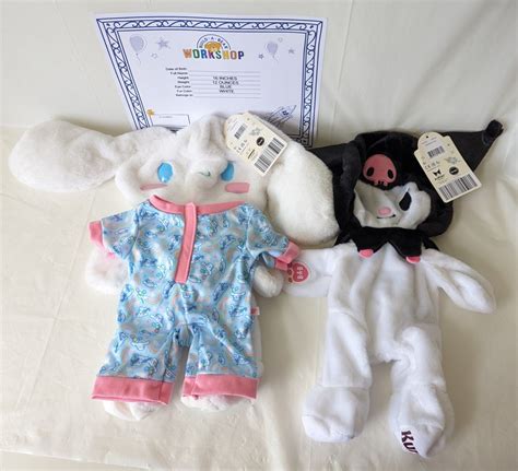 New Cinnamoroll And Kuromi Build A Bear Grelly Usa