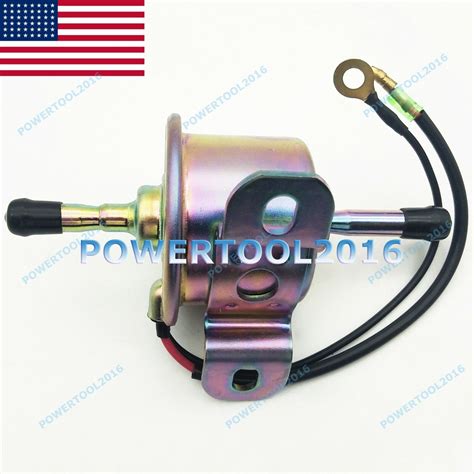 12v Electric Fuel Pump 16851 52033 For Kubota Cub Cadet 2182 Gas Kb Eg601 52030 Ebay