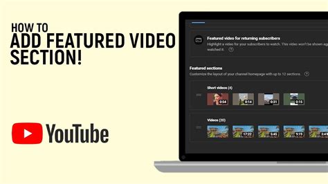 How To Add Video Sections On Youtube Channel Homepage Easy Youtube