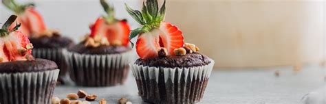 Strawberry Chocolate Hazelnut Muffins