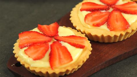 Tartaleta De Fresas Y Crema Pastelera Tastemade