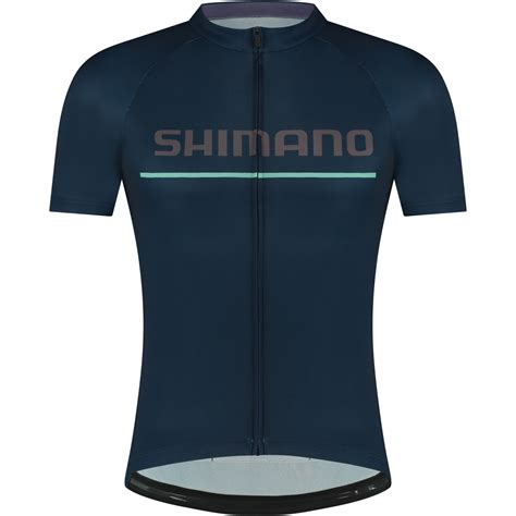 Shimano Logo Short Sleeves Jersey Men Navy Bike24